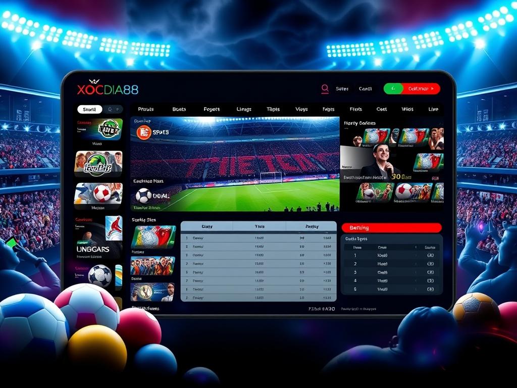 Cá cược thể thao Xocdia88