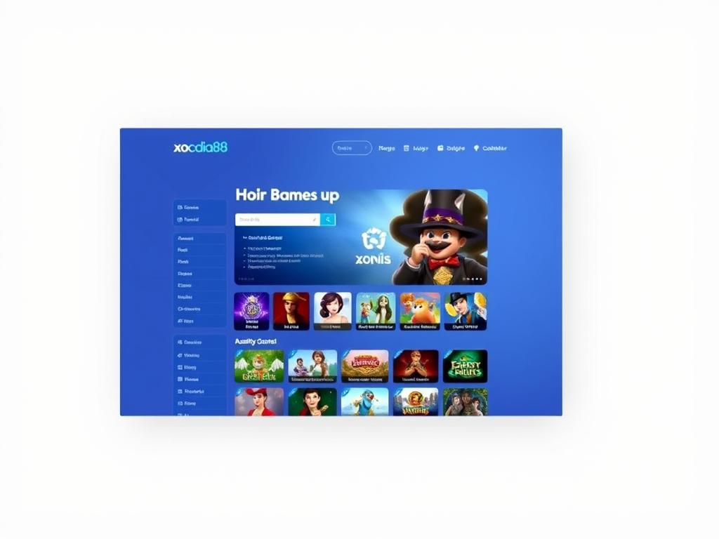 Giao diện trang web Xocdia88 Giao diện trang web Xocdia88